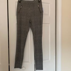 Grey and gold dress pants. Size medium